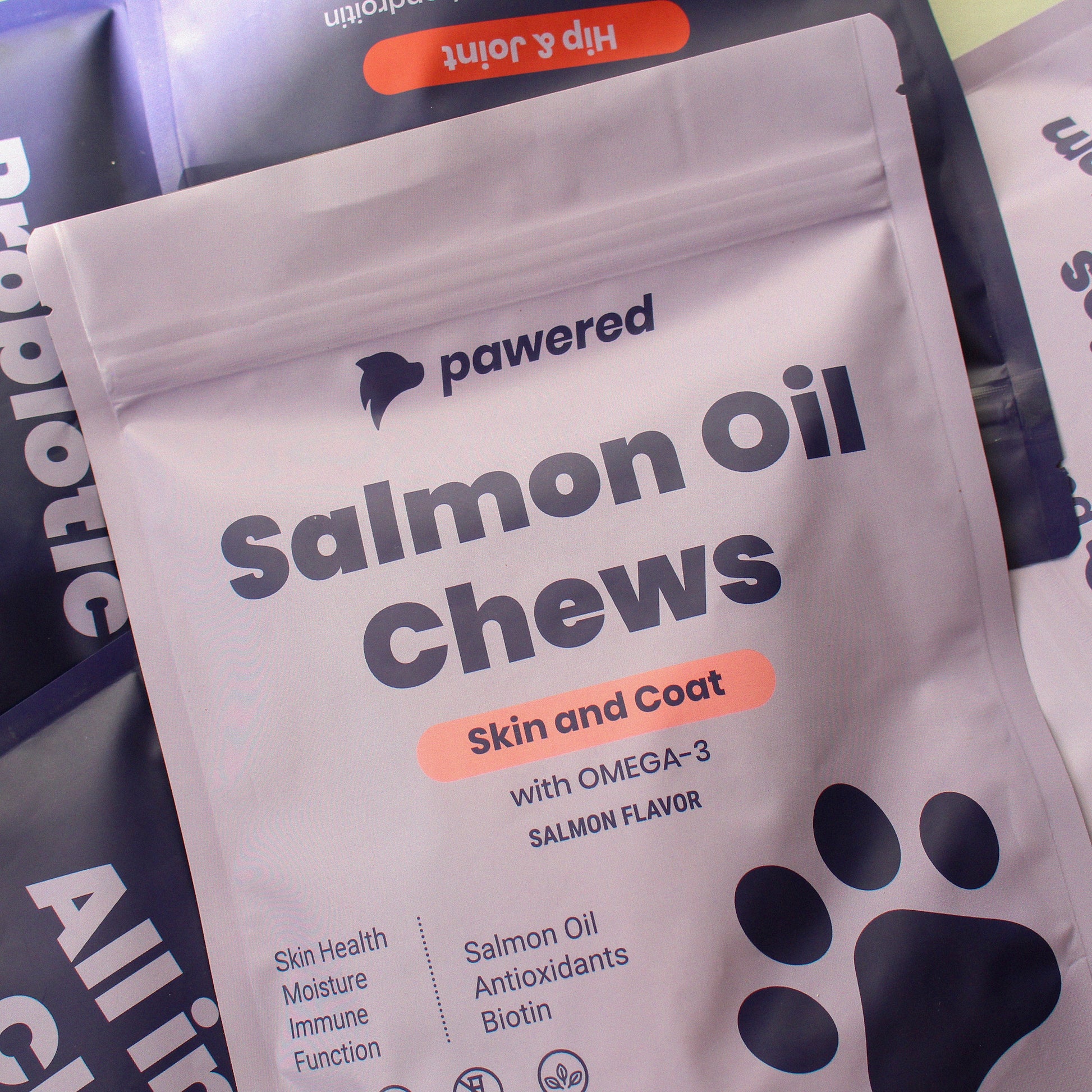 skin and coat dog supplements, folic acid, salmon oil, omega 3, Biotin, kelp, fur