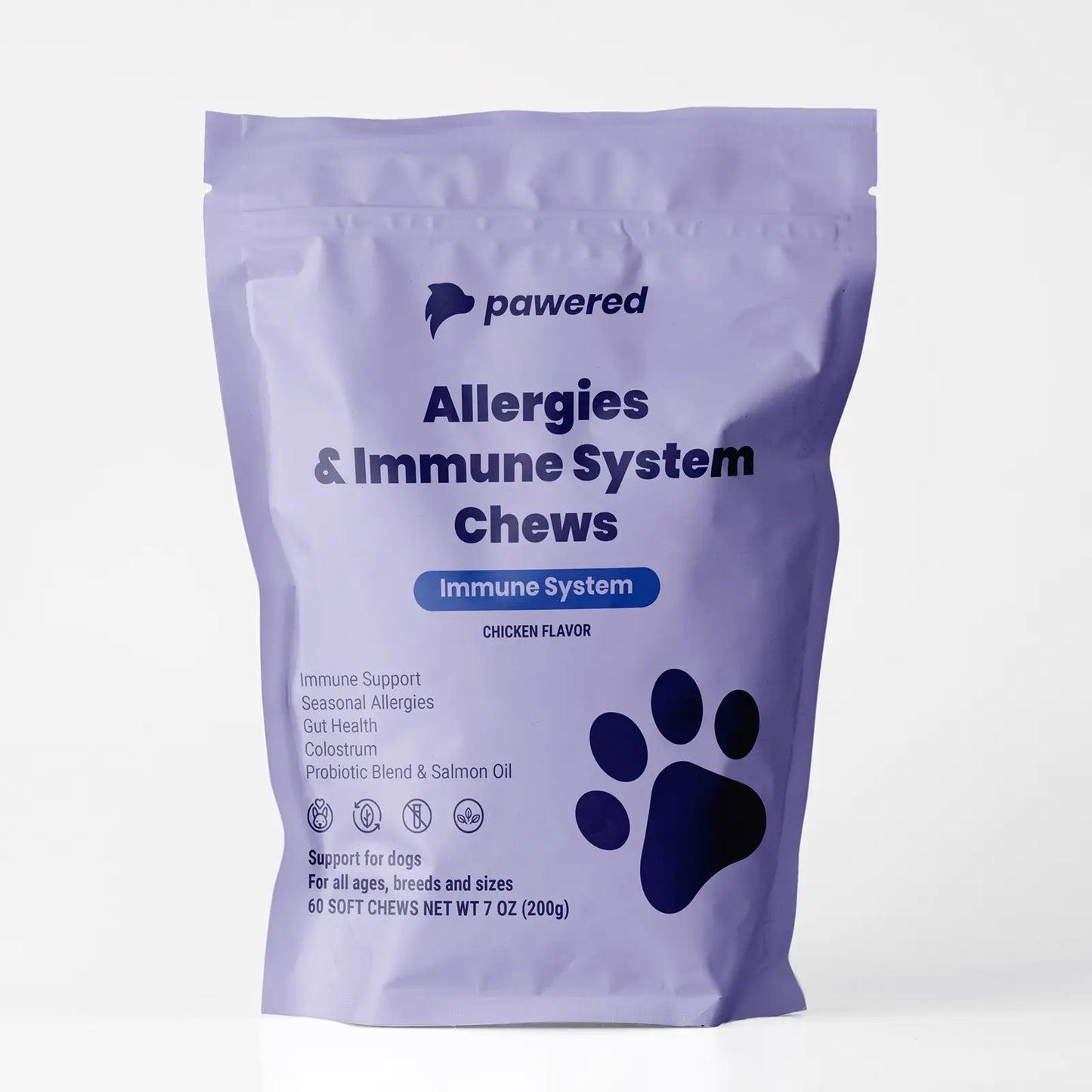 Allergies and immune system Dog Supplement, Multivitamin,, seasonal allergies, No artificial colors, Flavors, or preservatives